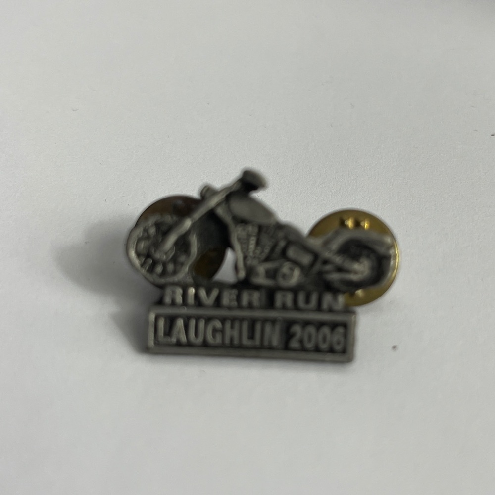 Pin Laughlin River Run  2006 Motorcycle Vest Jacket Clubs Laughlin, NV